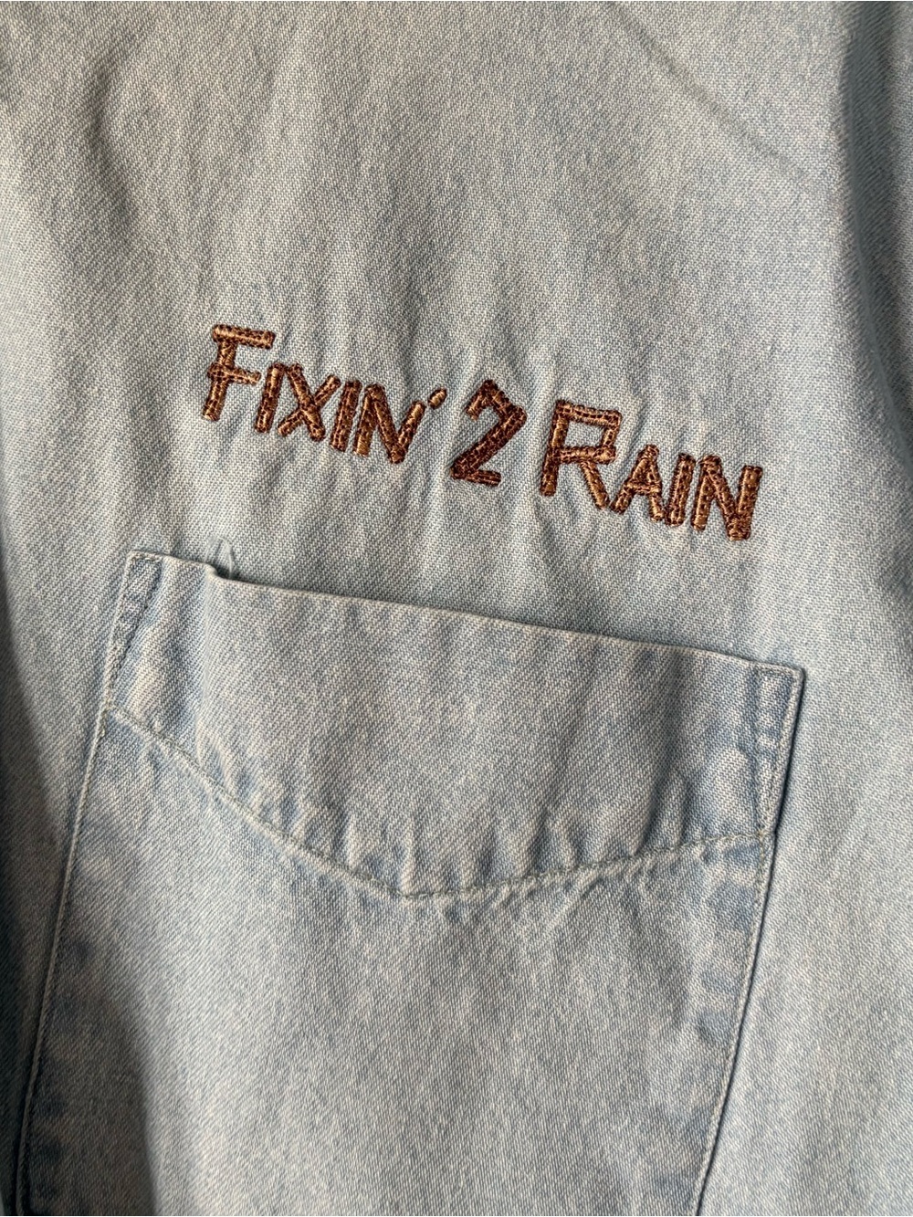 Grateful Dead Upcycled Denim Shirt - Picture 4 of 8
